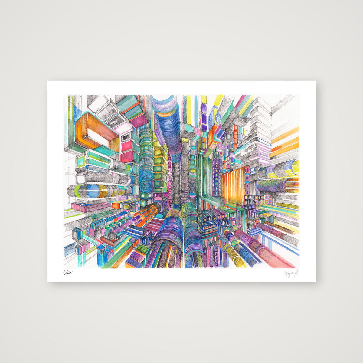 Frag amas 3 — 40×30cm, 16×12" Print only