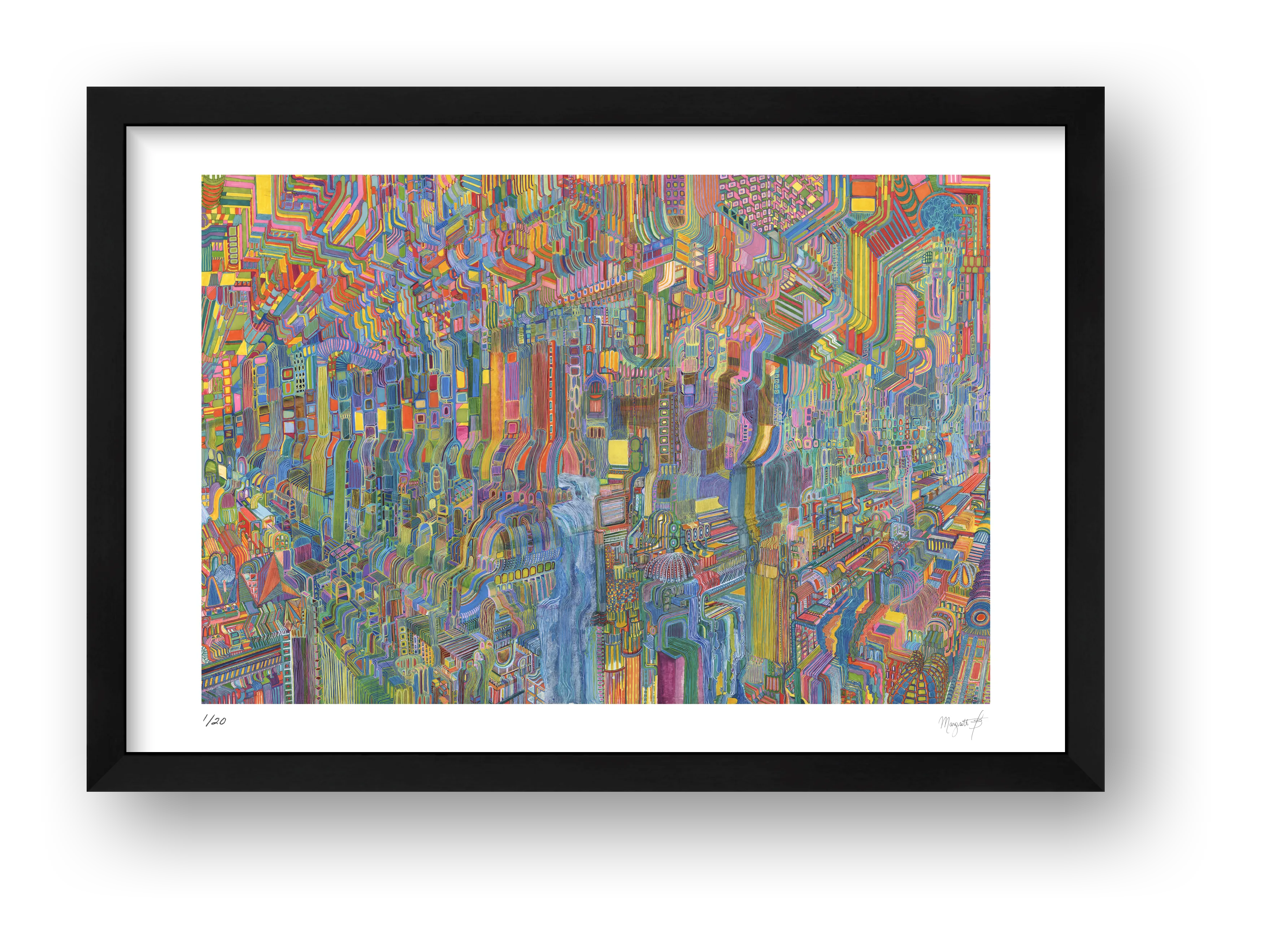 Futur amas 1 — framed