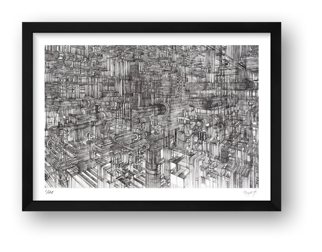 Cropped Futur amas 3 — framed